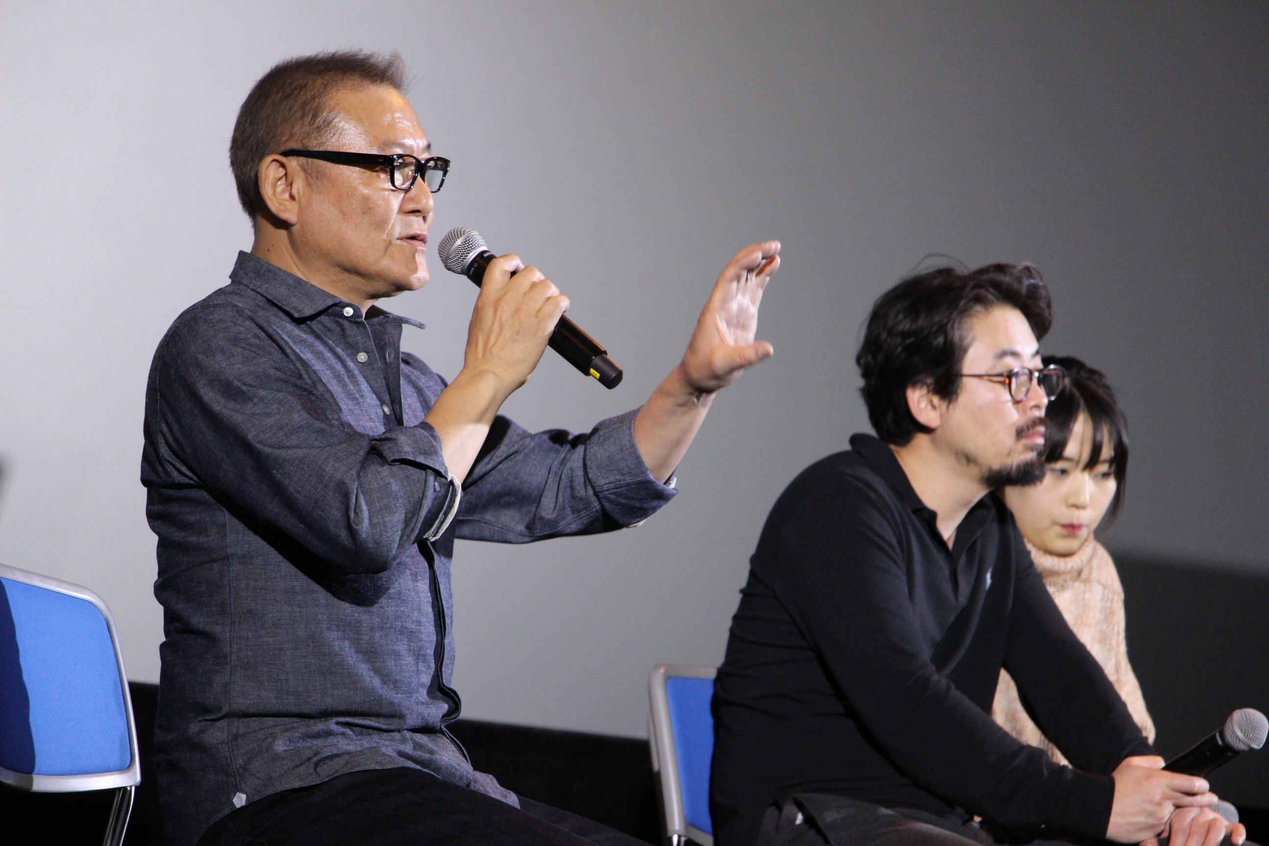 左から、國村隼、ナ・ホンジン監督