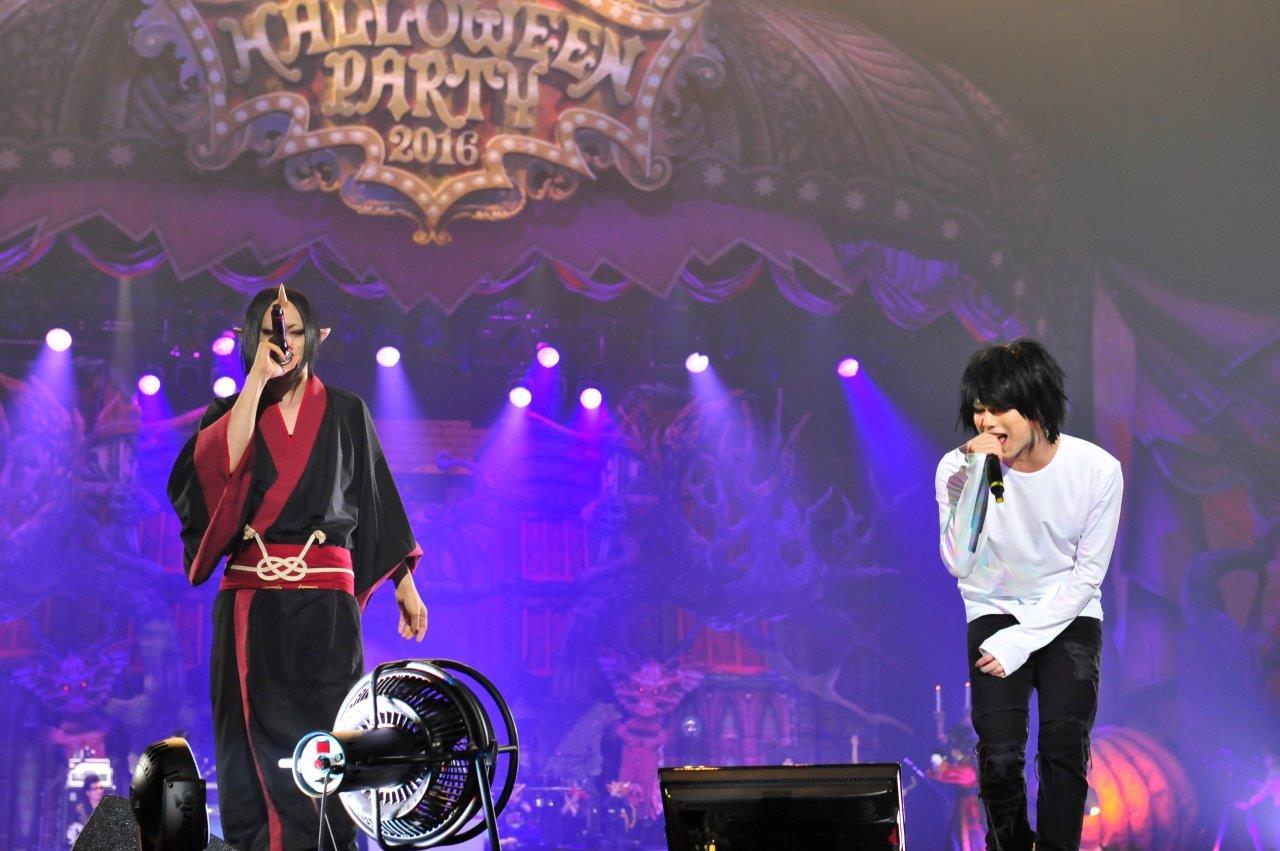 逹瑯×Hiro『HALLOWEEN PARTY 2016』10月23日 撮影＝今元秀明、緒車寿一、田中和子