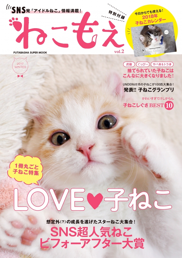 双葉社スーパームック『ねこもえ vol.2 2017 WINTER』