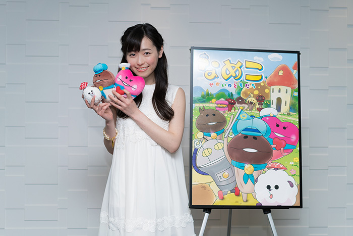 なめこ せかいのともだち 主演声優 福原遥オフィシャルインタビュー Spice エンタメ特化型情報メディア スパイス