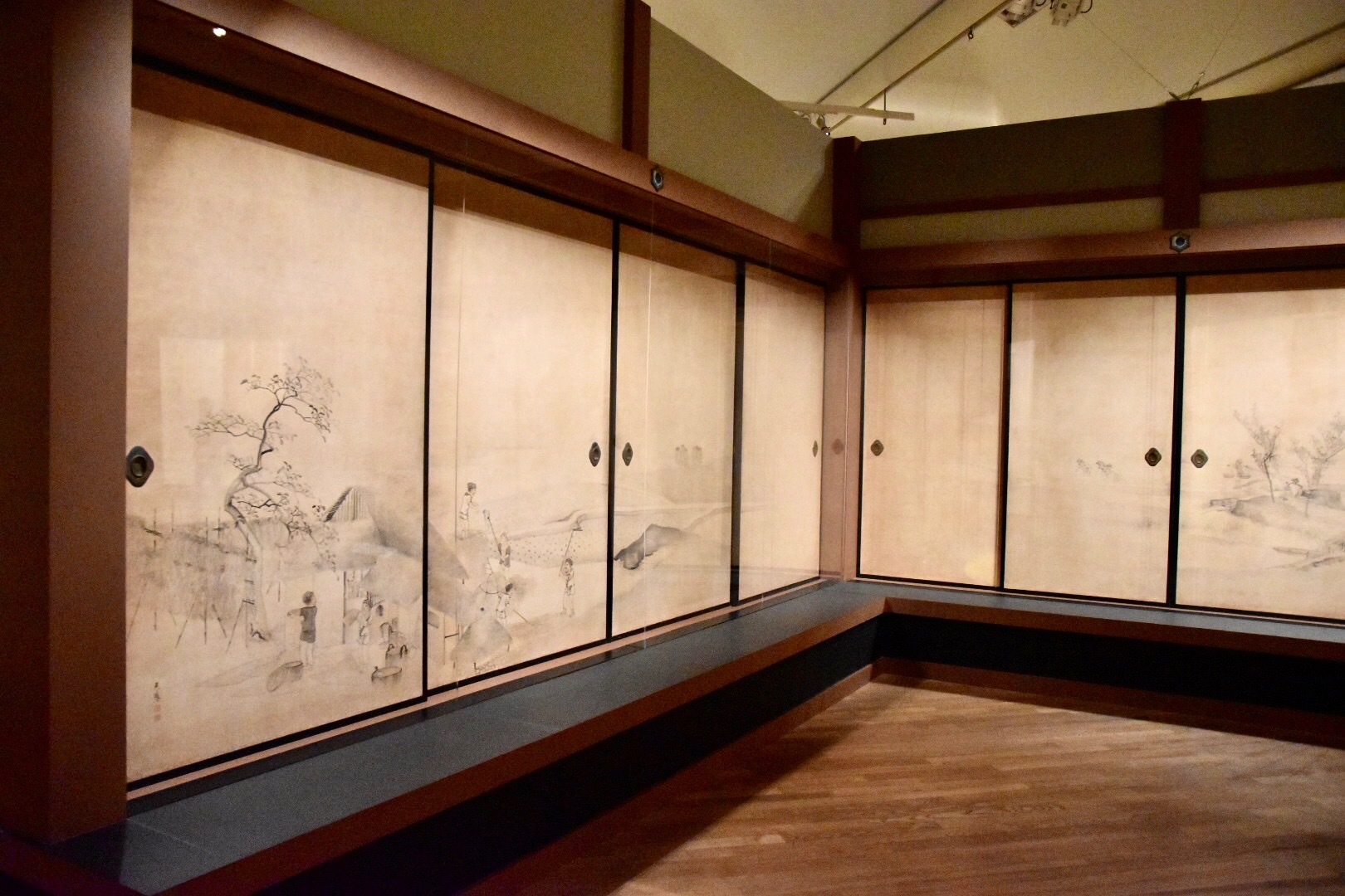 呉春 重要文化財《四季耕作図》 寛政7年（1795） 兵庫・大乗寺蔵 東京展：通期展示