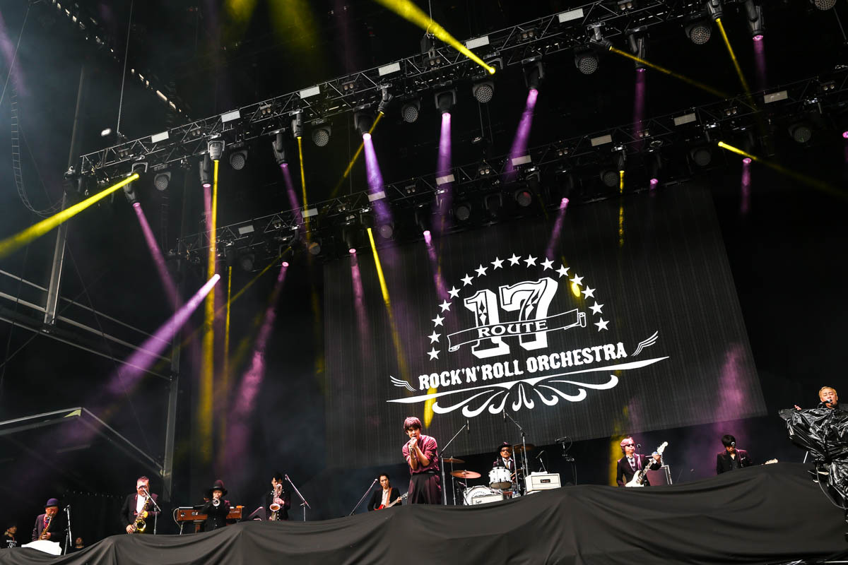 ROUTE 17 Rock'n'Roll ORCHESTRA 撮影＝風間大洋