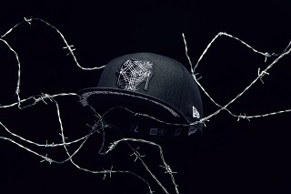 59FIFTY（ブラック×ホワイト）