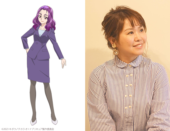 美々野くるみ役：仙台エリ （c）2023 キボウノチカラ オトナプリキュア製作委員会