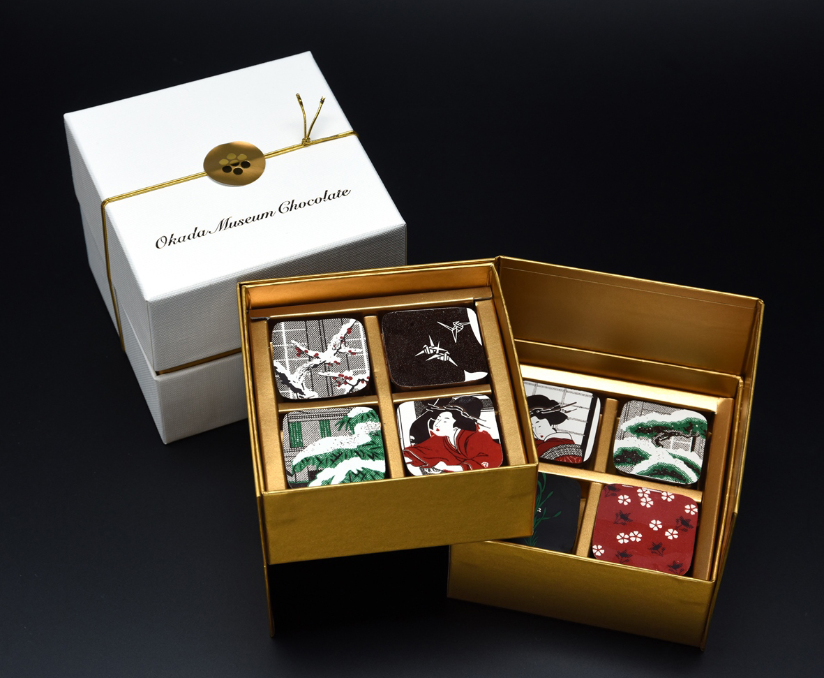 Okada Museum Chocolate 『歌麿・深川の雪』4,800 円(税込)
