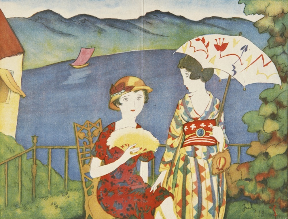 湖畔の秋 昭和２年（1927）
