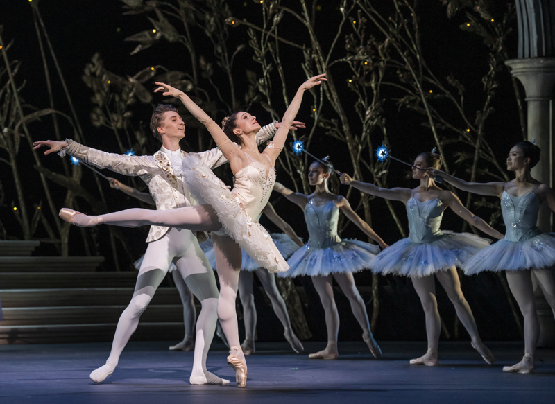 Vadim Muntagirov and Marianela Nunez in Cinderella, The Royal Ballet