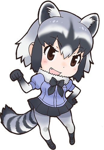 『けものフレンズ』アライグマ