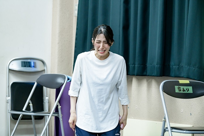 藍島稔梨役：砂田桃子 (C)塚田史香