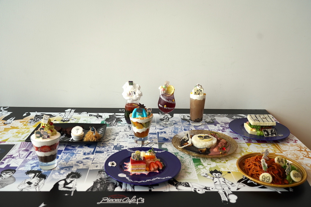 展覧会を堪能したら展覧会コラボカフェ「Pieces Cafe」でひと息