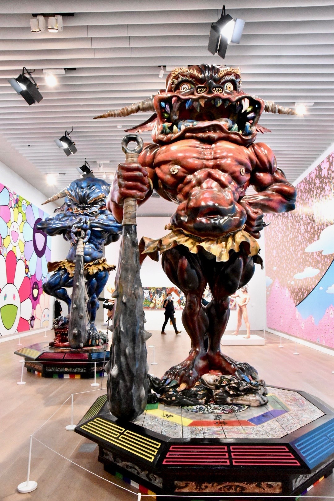 村上隆《阿像》、《吽像》2014年　 (C)2020 Takashi Murakami/Kaikai Kiki Co., Ltd All Rights Reserved.