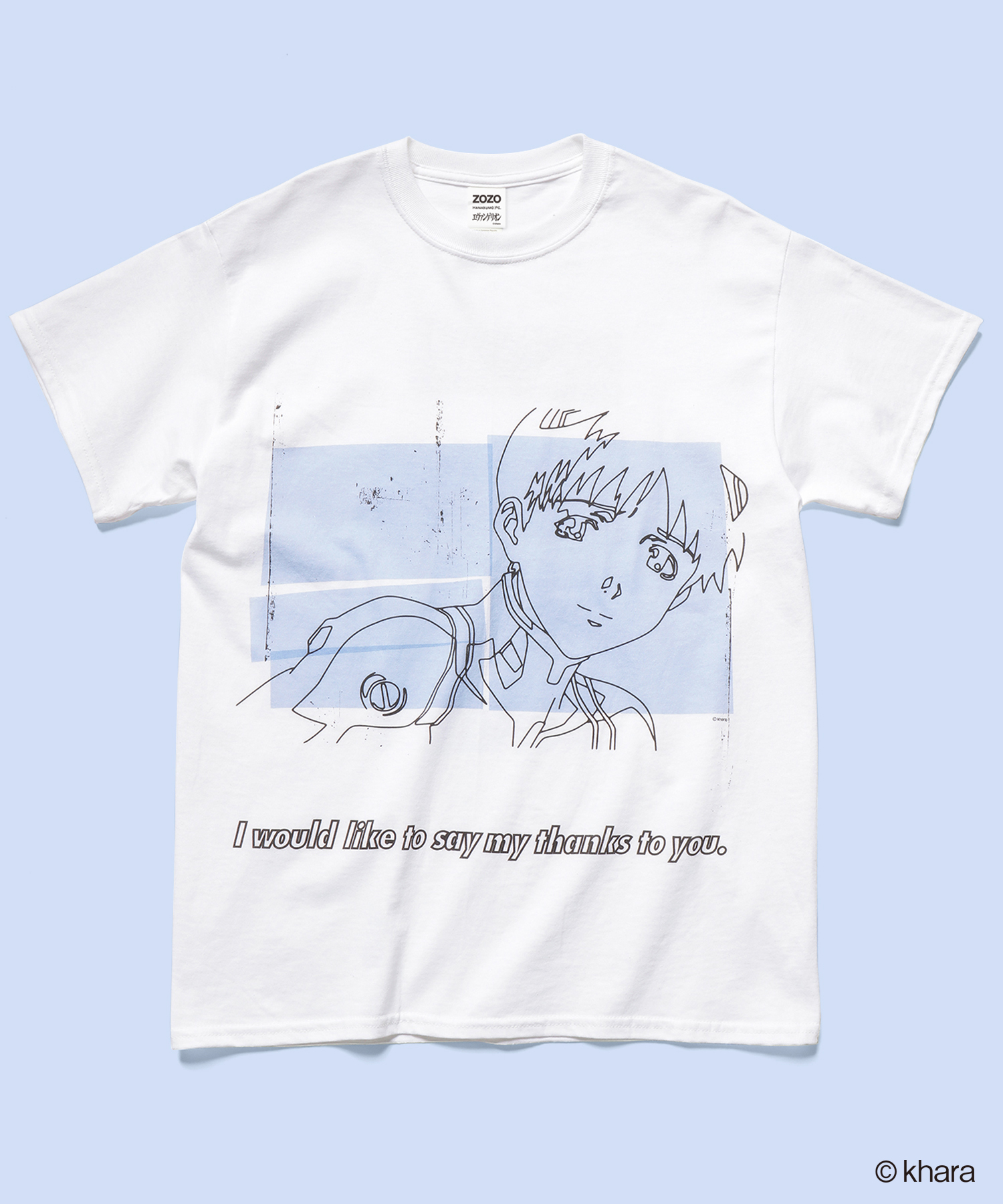 HANAKUMO thanks to you SHINJI S/S TEE
