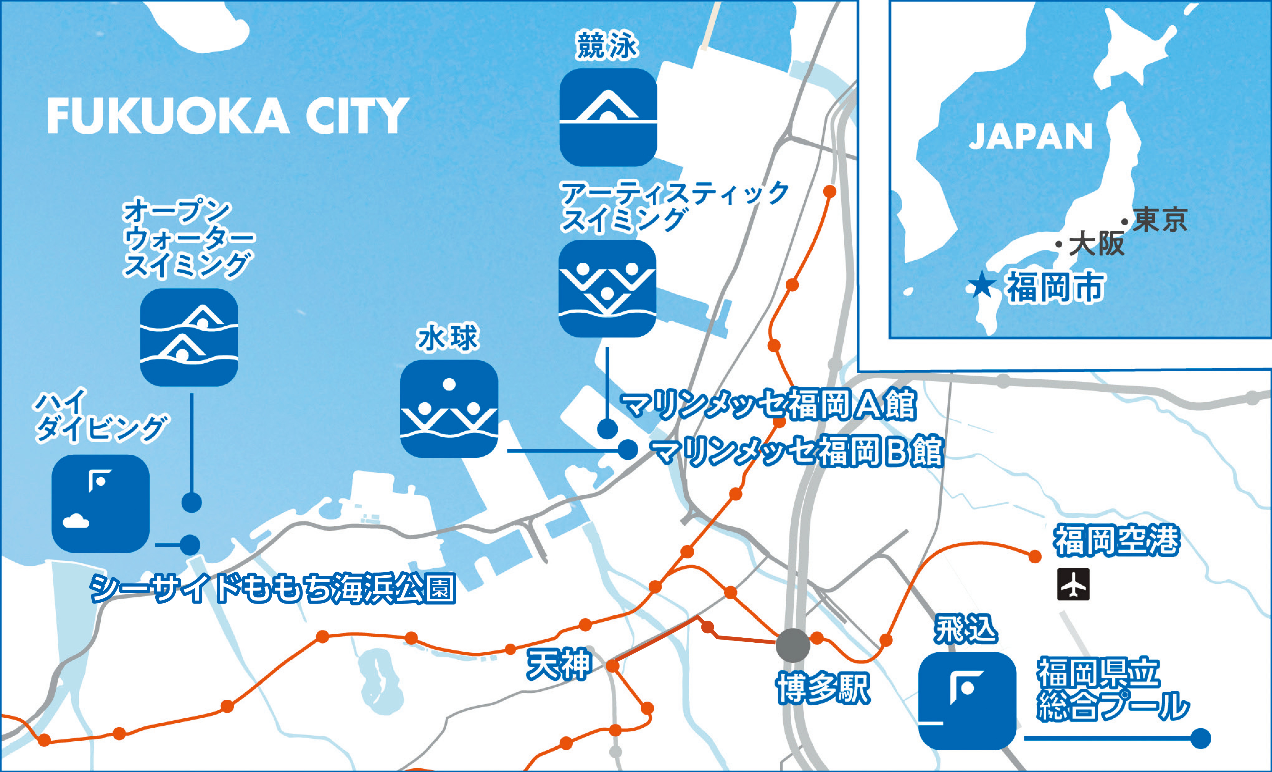 競技会場マップ