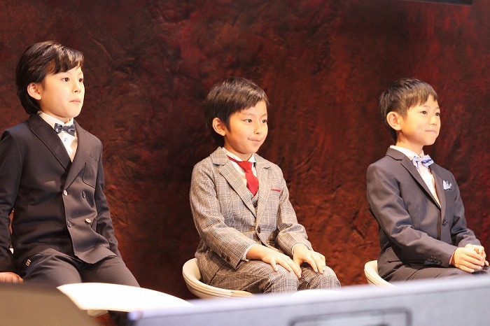 （左から）大前優樹、加藤憲史郎、熊谷俊輝