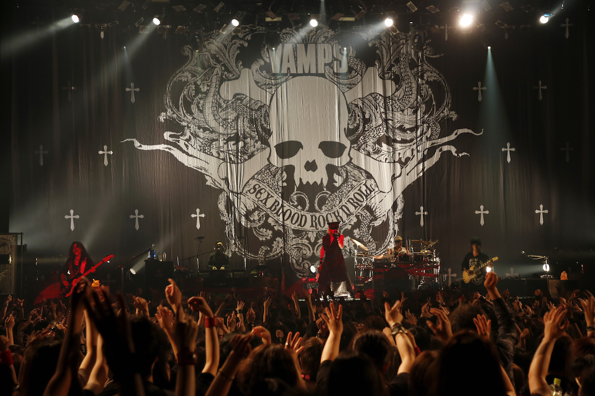 VAMPS 撮影＝田中和子