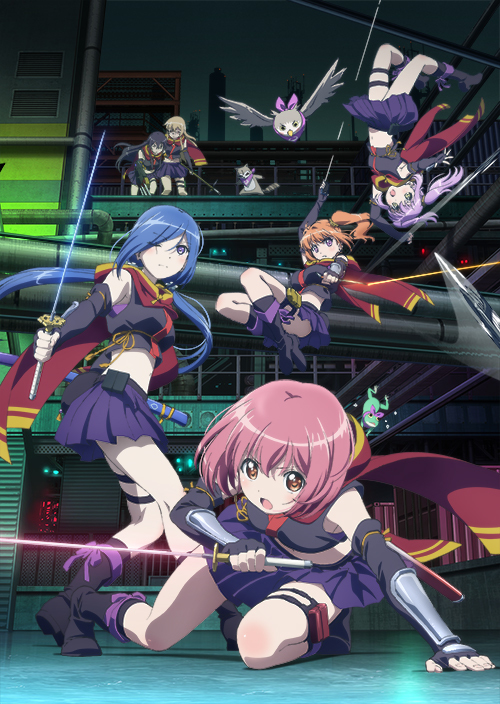 TVアニメ『RELEASE THE SPYCE』ビジュアル (C) SORASAKI.F