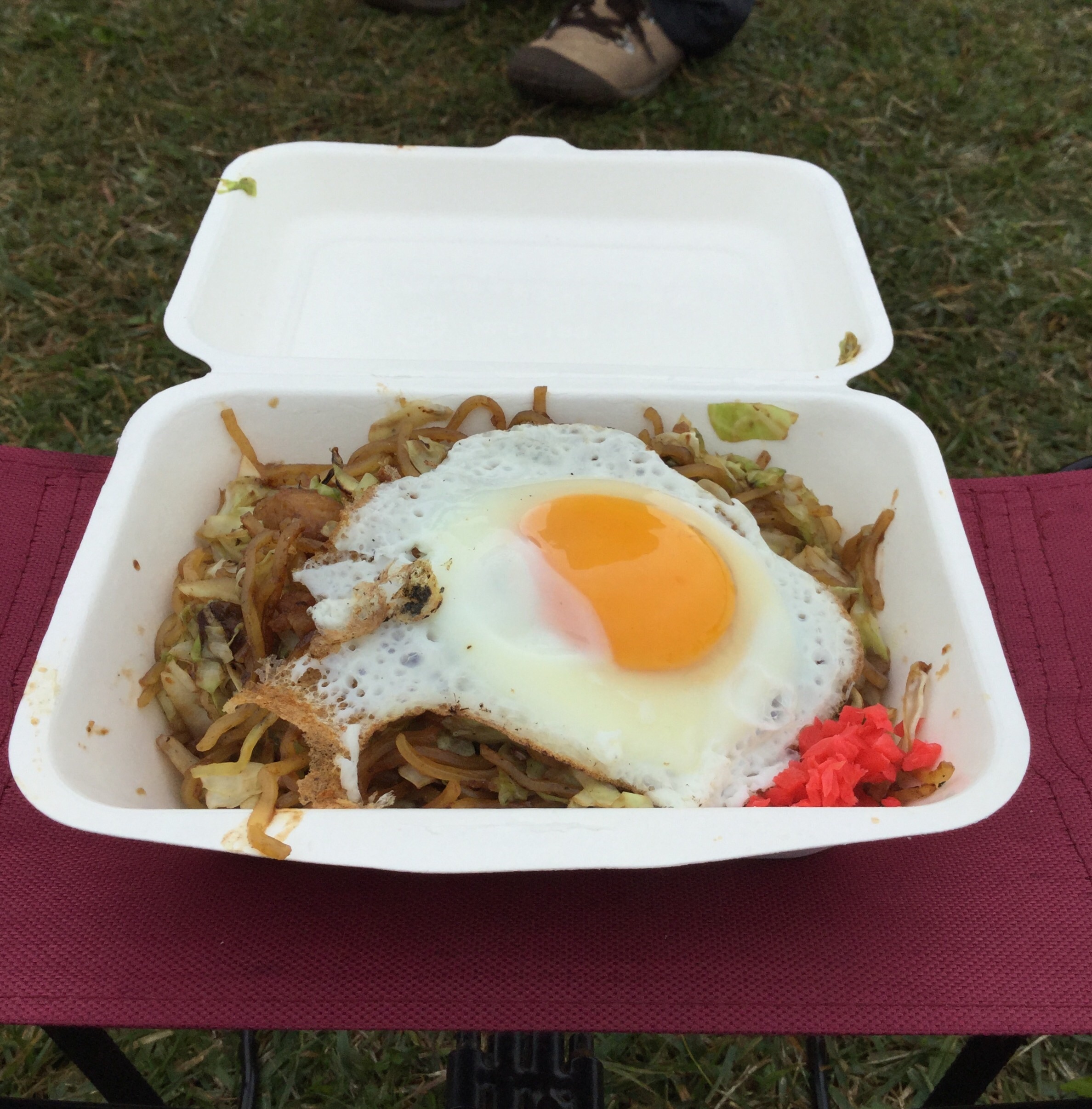 朝霧JAMの「鉄板」フェス飯