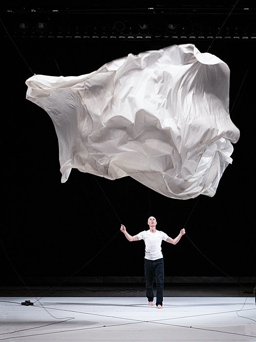 日仏共同製作 新作舞台作品 束芋×ヨルグ・ミュラー『もつれる水滴』 Ⓒwatsonstudio