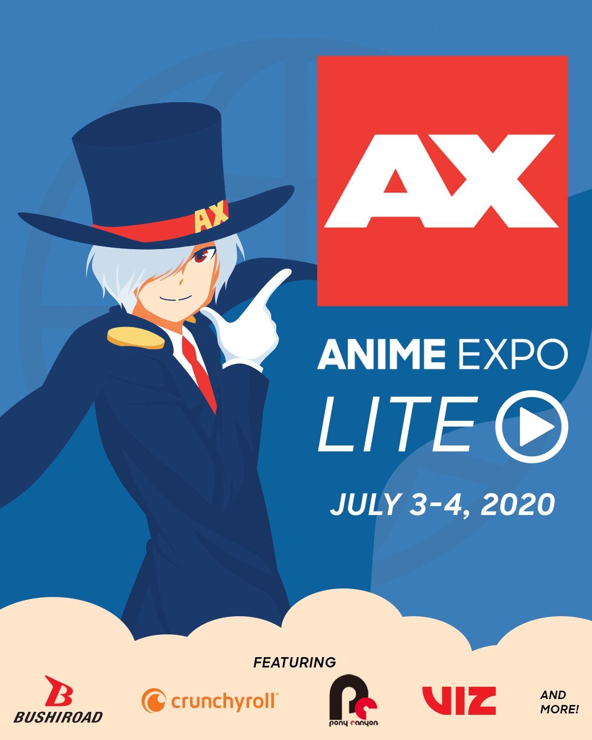 ANIME EXPO LITE_キービジュアル (C) 2020 SQUARE ENIX CO., LTD. All Rights Reserved. CHARACTER DESIGN:TETSUYA NOMURA & GEN KOBAYASHI