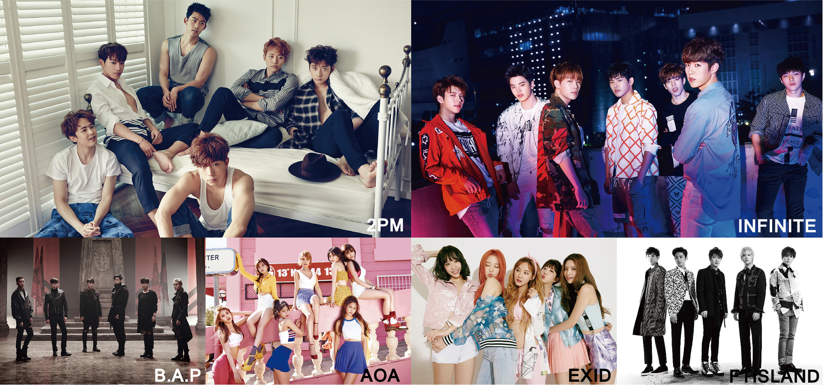 2PM、FTISLAND、INFINITE、AOAらが出演 『Korean Music Wave in