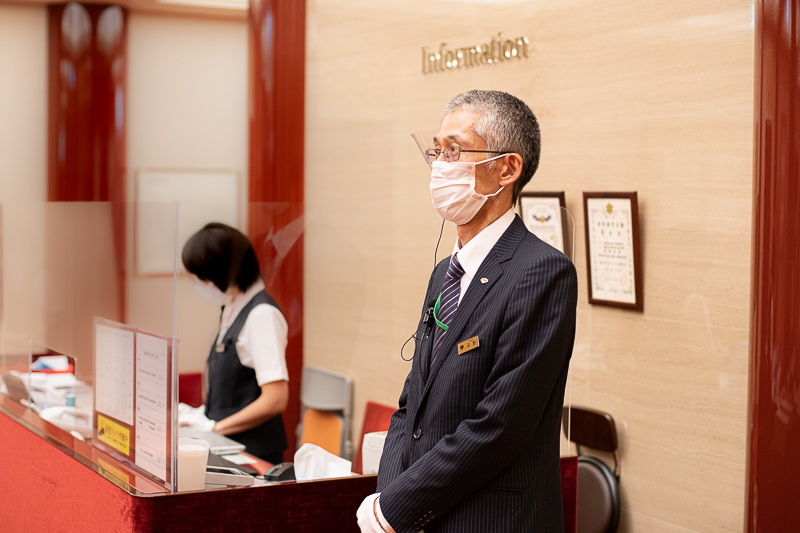 歌舞伎座劇場運営の平野さん