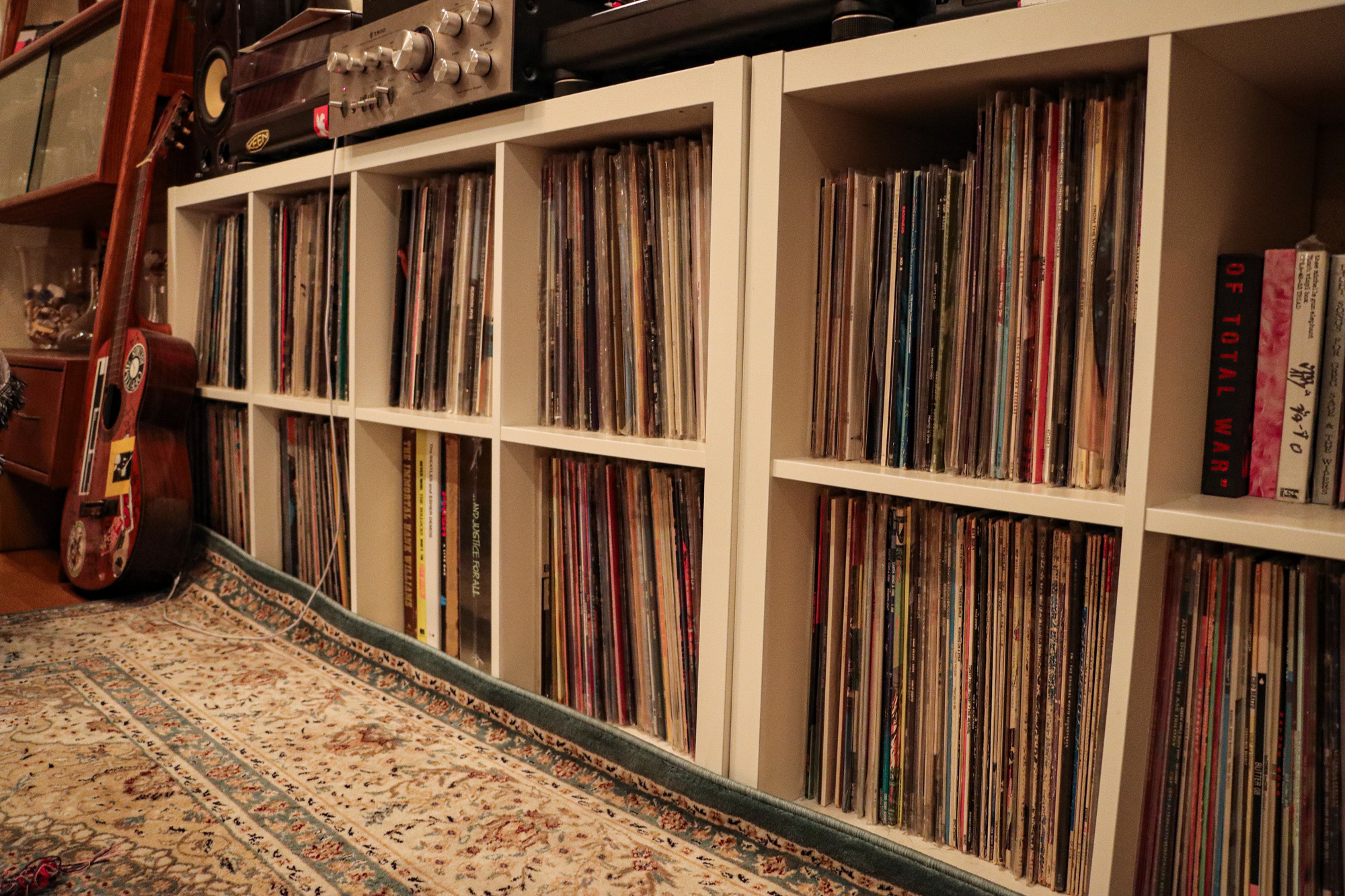 レコードのコレクション