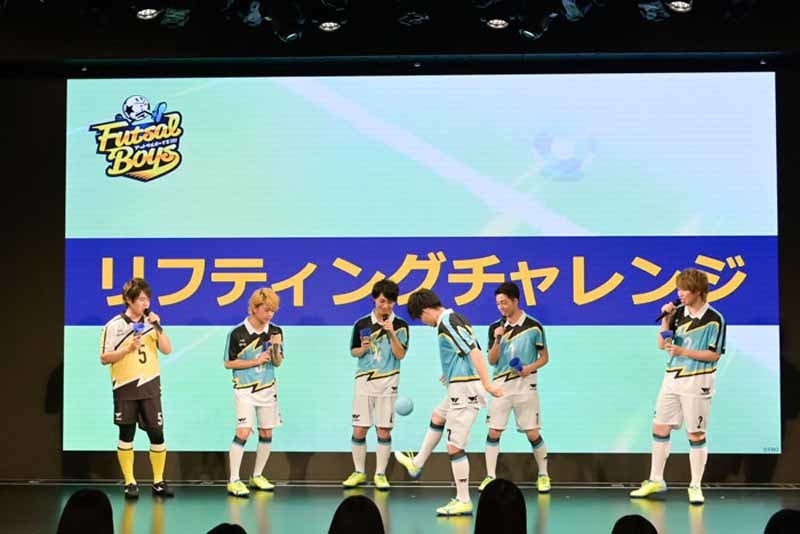 『フットサルボーイズ!!!!!』AGF2019ステージ (C)FUTSAL BOYS!!!!! ORIGINAL WORK