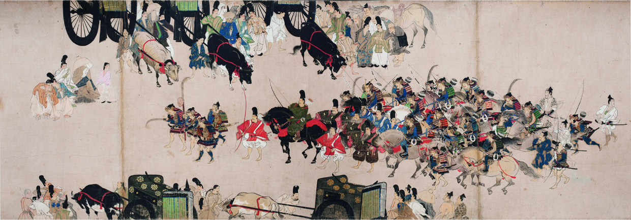 重要文化財 「平治物語絵巻 信西巻」（部分） 鎌倉時代（13世紀） 静嘉堂文庫美術館蔵 【会期中巻き替えあり】