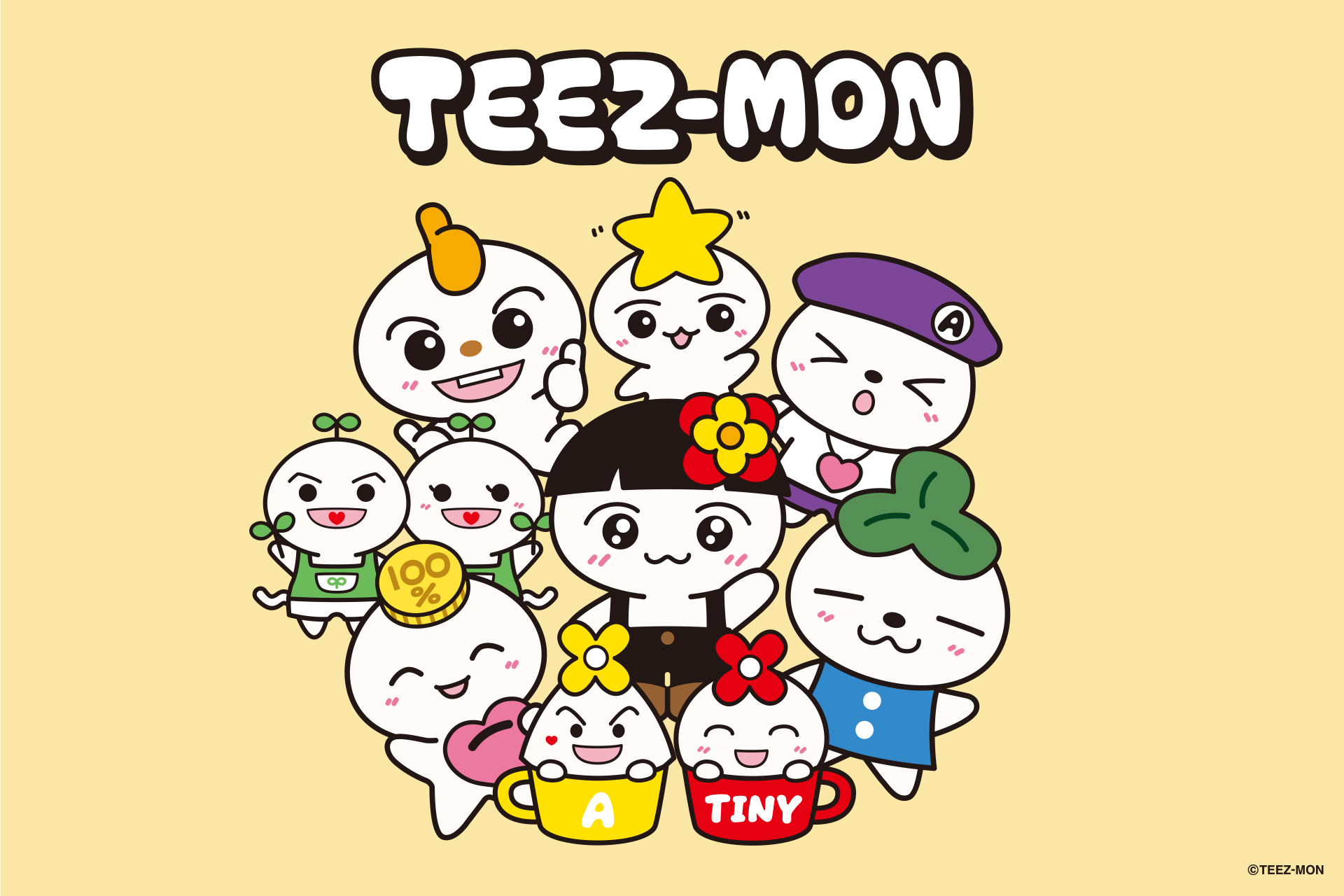 ATEEZ、公式オリジナルキャラクター『TEEZ-MON（ティーズモン）』が ...