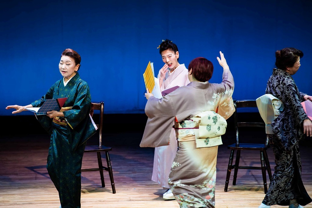 新作芝居『湯島の春』 　撮影：塚田史香