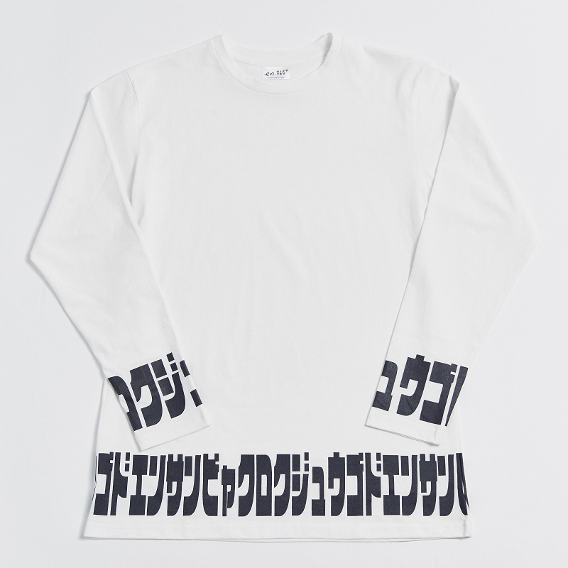 ロンＴ katakana (WHITE)