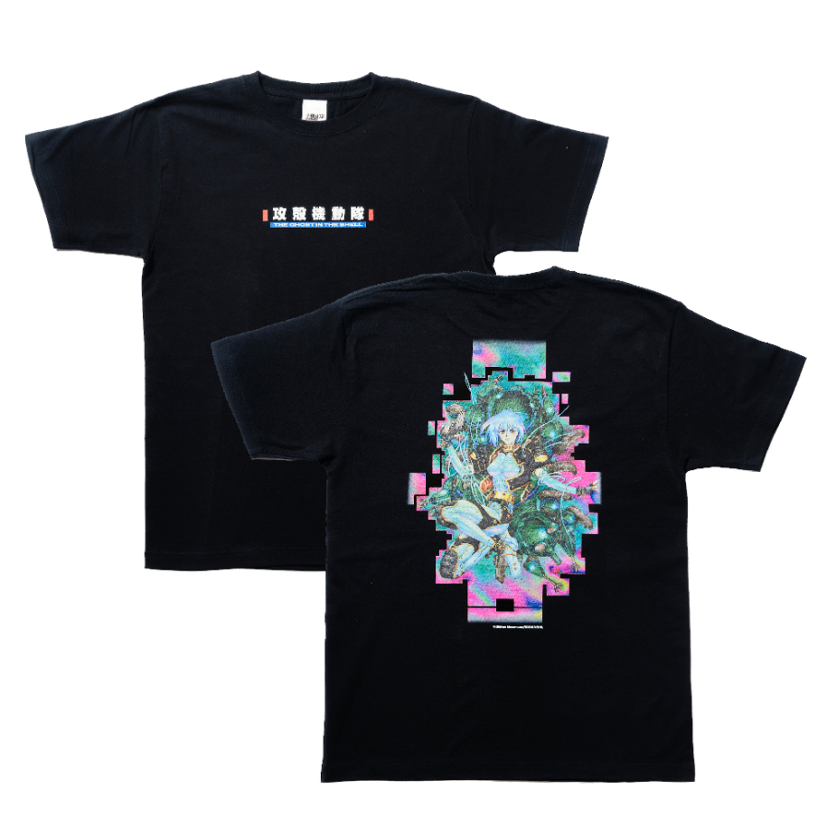 Tシャツ/Black 攻殻機動隊F／販売予定価格：6,600円（税込） （C）士郎正宗/講談社 （C）士郎正宗/青心社