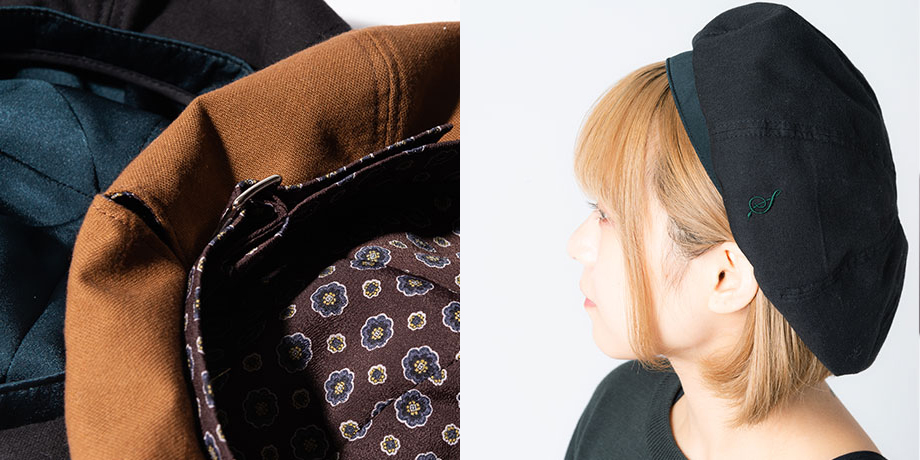 コレクション新作が登場 glamb×斉藤壮馬 MELLOW BERET ベレー帽 黒