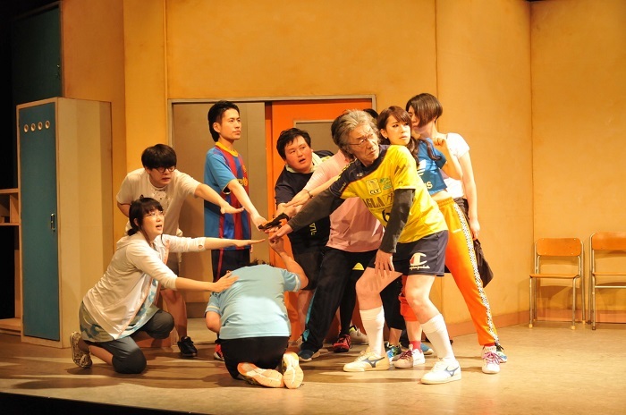 yhs『ヘリクツイレブン』（2020年上演）舞台写真 撮影：高橋克己