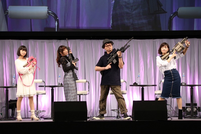 ガンマニアの原作者がこだわった銃声と音真似を当てろ Animejapan 18 ソードアート オンライン オルタナティブ ガンゲイル オンライン ステージイベント Spice エンタメ特化型情報メディア スパイス