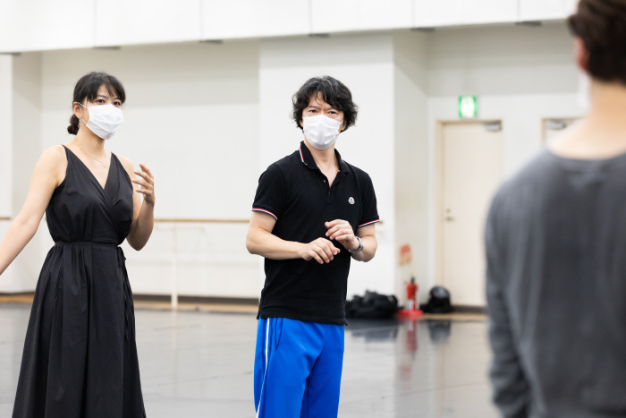 東京バレエ団『M』リハーサル　©Shoko Matsuhashi