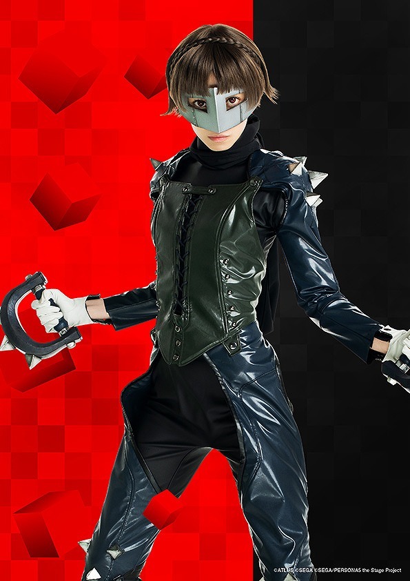 新島真：石塚朱莉　怪盗 　(C)ATLUS (C)SEGA (C)SEGA/PERSONA5 the Stage Project