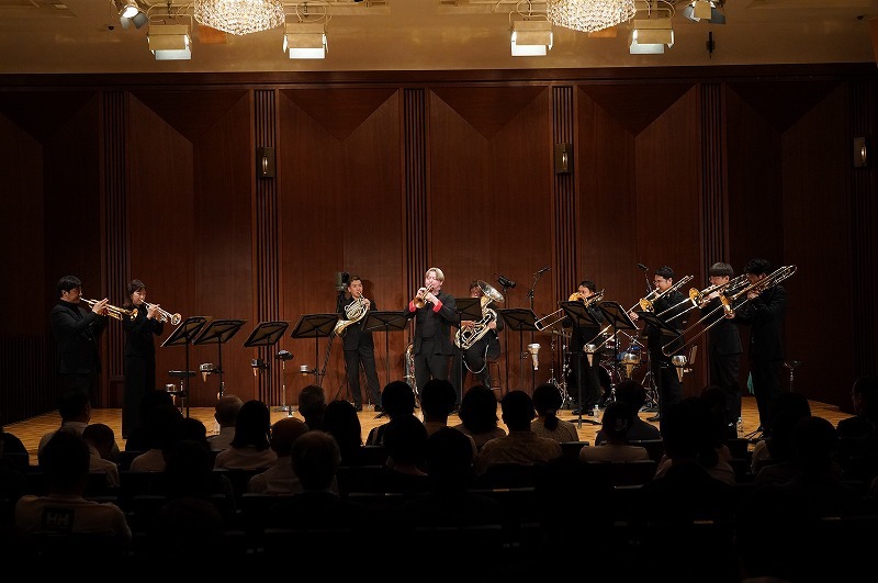 サントリーホール ARKクラシックス　2024：公演5　ARK BRASS （C)N.IKEGAMI