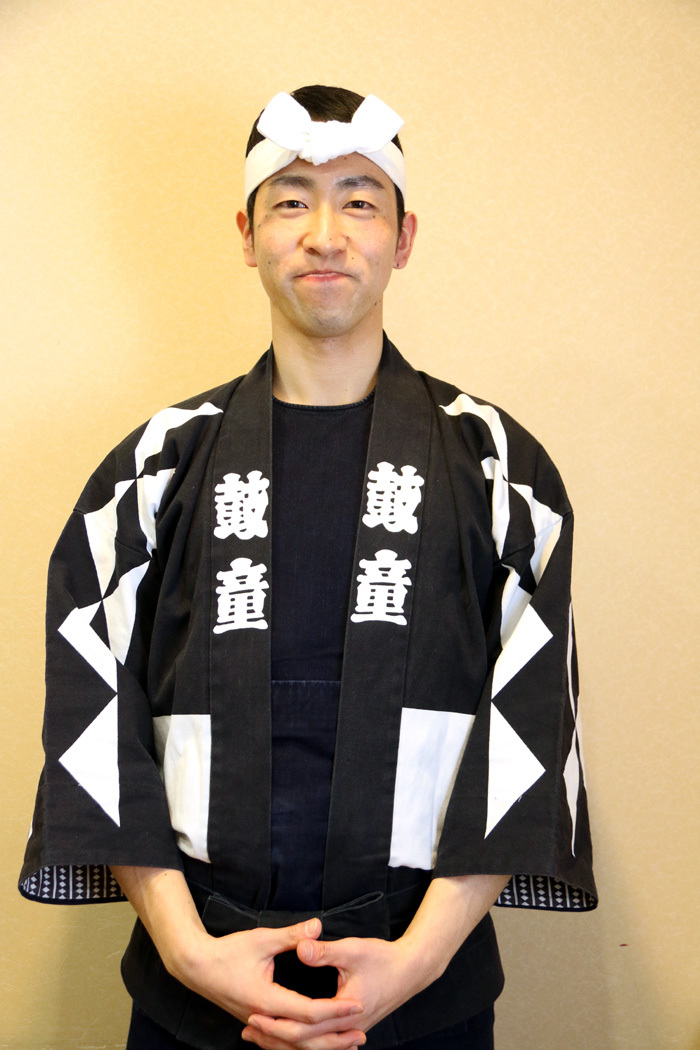 「鼓童」前田剛史 　撮影＝こむらさき