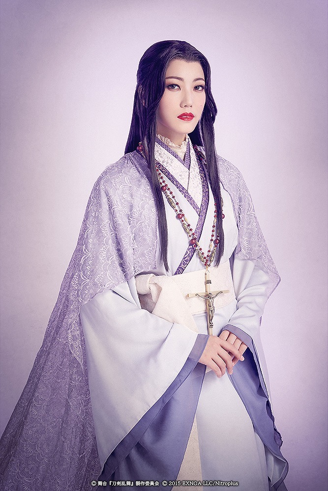 細川ガラシャ：七海ひろき 　(C)舞台『刀剣乱舞』製作委員会 (C)2015 EXNOA LLC/Nitroplus