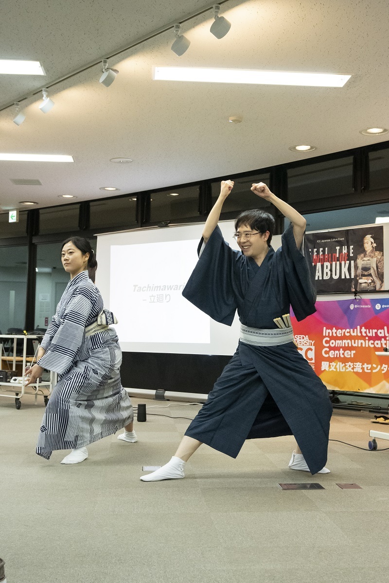 立廻りの実演