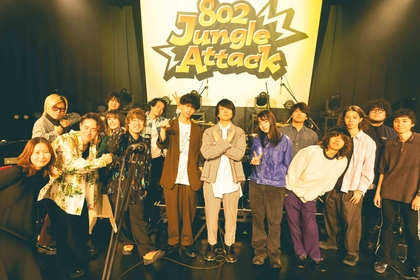 『802 Jungle Attack』第3弾でXIIX、レトロリロン、Laura day romanceが、ゴリホでつないだライブという名の最高のバトン