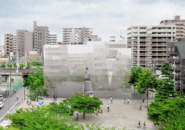 『すみだ北斎美術館』(建築家・妹島和世)