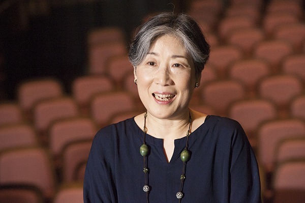 最優秀演出家賞の永井愛（撮影：平田貴章）
