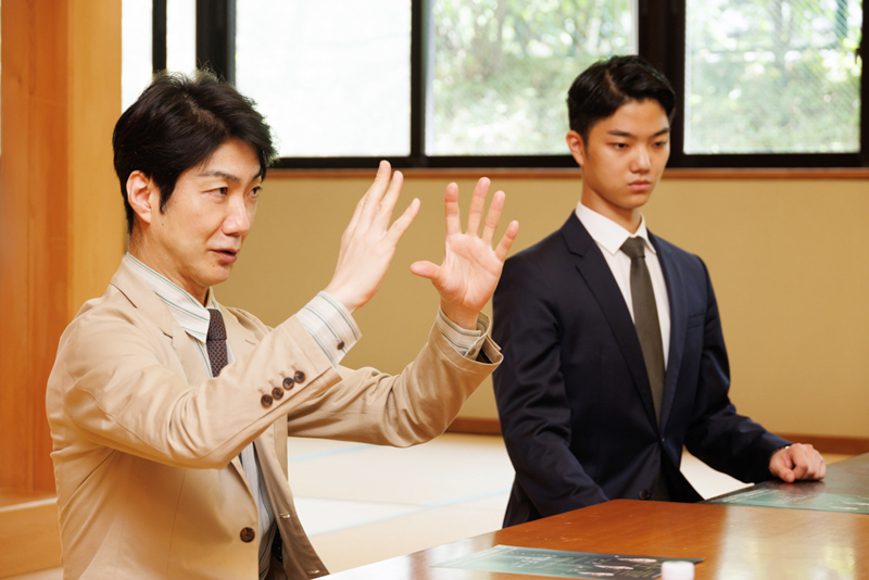 野村萬斎さん・裕基さん