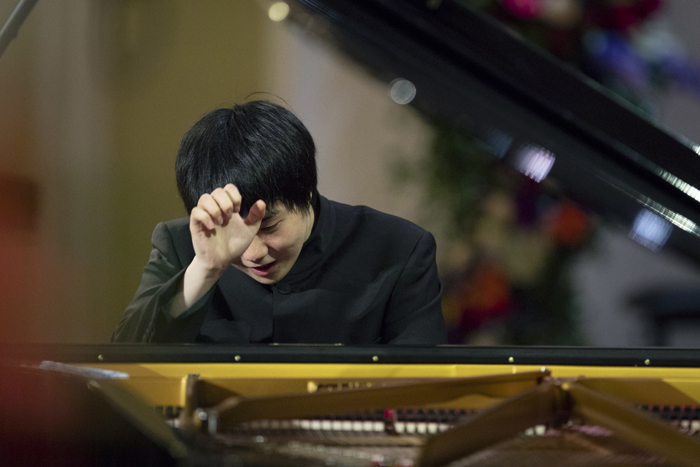 藤田真央 in 第16回チャイコフスキー国際コンクール  (C) Evgeny Evtykhov