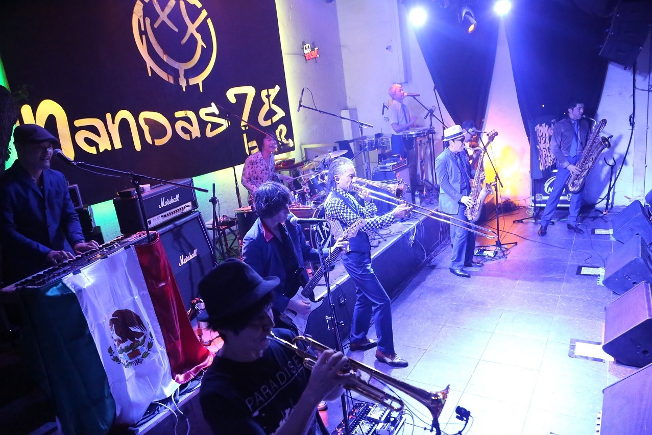 東京スカパラダイスオーケストラ メキシコ・モンテレイ市内“Nanodas78 Bar”