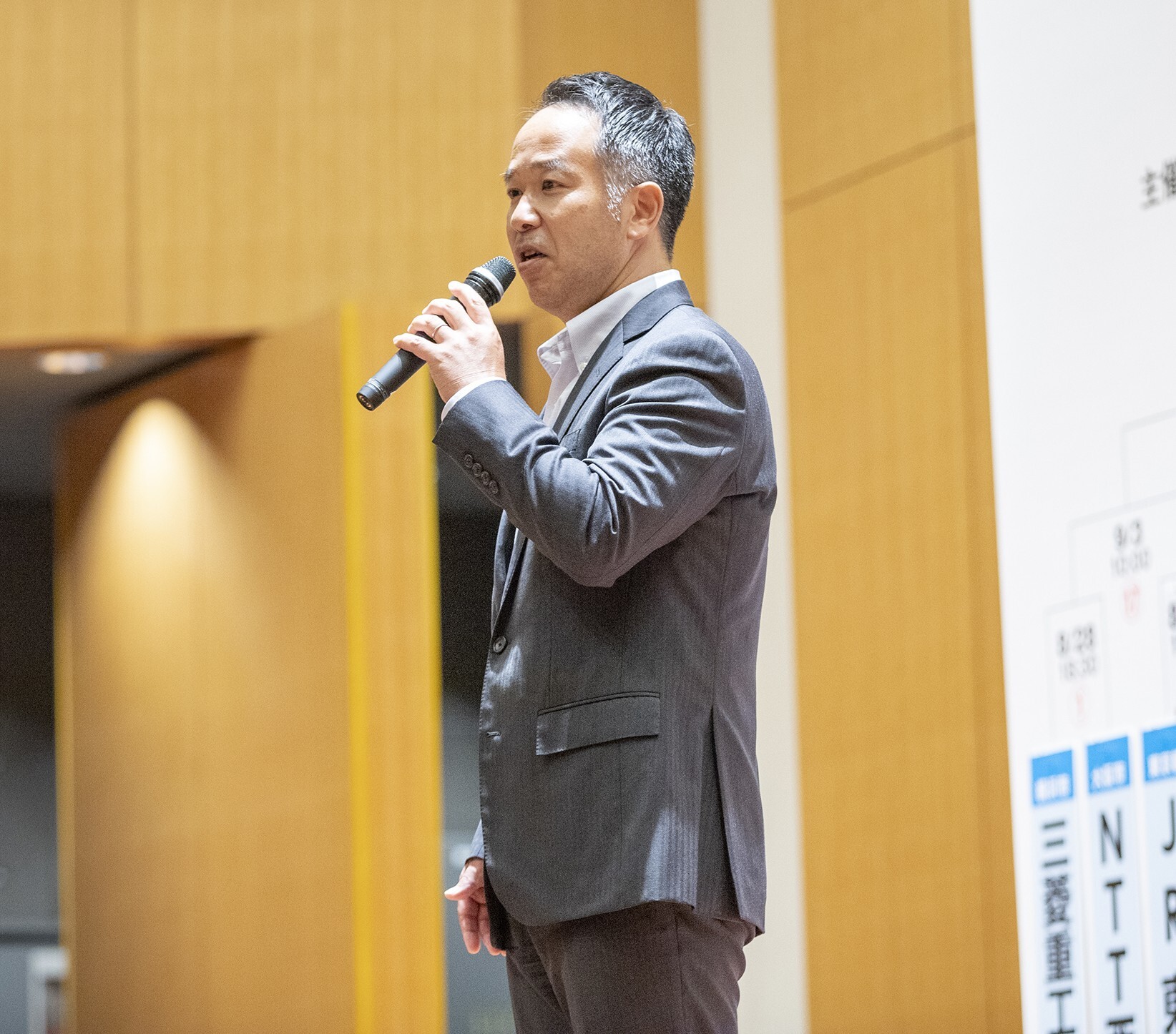 2年ぶりの若獅子賞に期待した毎日新聞社野球委員会：藤野智成事務局長 ©︎さいとうりょうこ