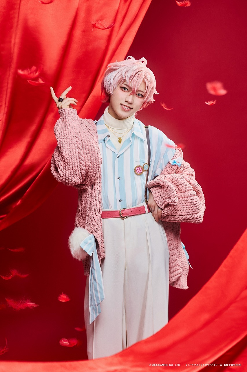 メロルド：安藤夢叶 　　　　　　　(C) 2025 SANRIO CO., LTD. ミュージカル『フラガリアメモリーズ』製作委員会 2025