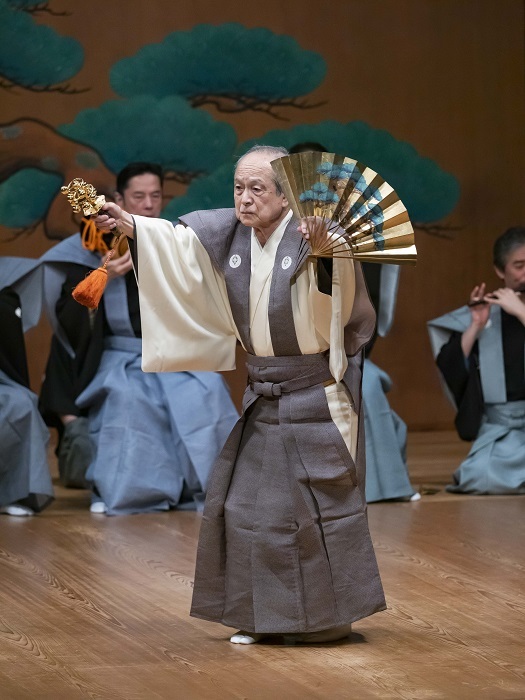 野村万作 米寿記念狂言の会〈秋公演〉第二日目（裃による「三番叟　神楽式」）